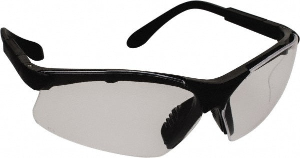 Radians RV0110ID Safety Glass Scratch-Resistant, Clear Lenses, Full-Framed, UV Protection