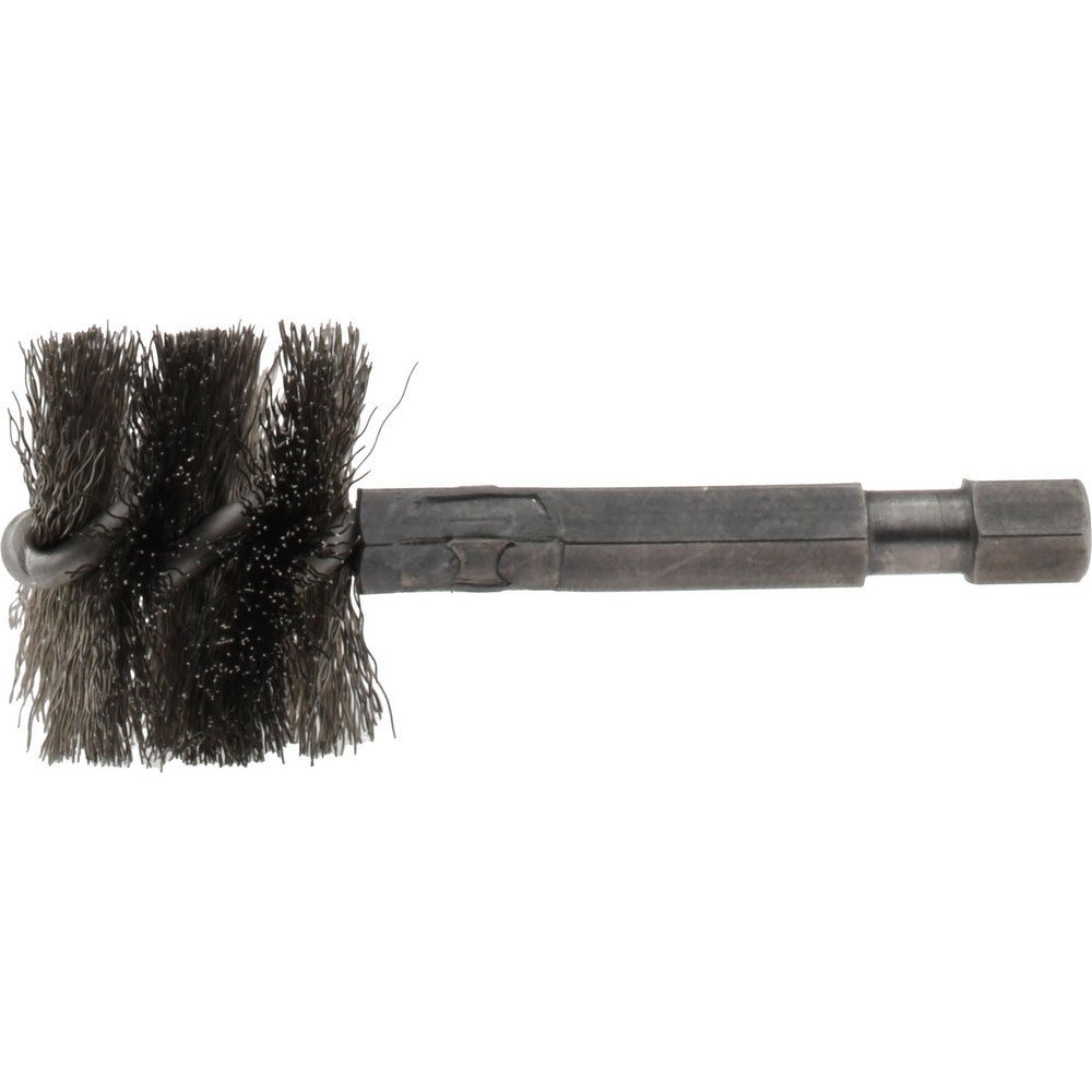 THE MILL-ROSE COMPANY 09-660014-HS 7/8 Inch Inside Diameter, 1 Inch Actual Brush Diameter, Stainless Steel, Power Fitting and Cleaning Brush