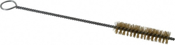 Pro-Source 05077 2-1/2" Long x 9/16" Diam Brass Twisted Wire Bristle Brush