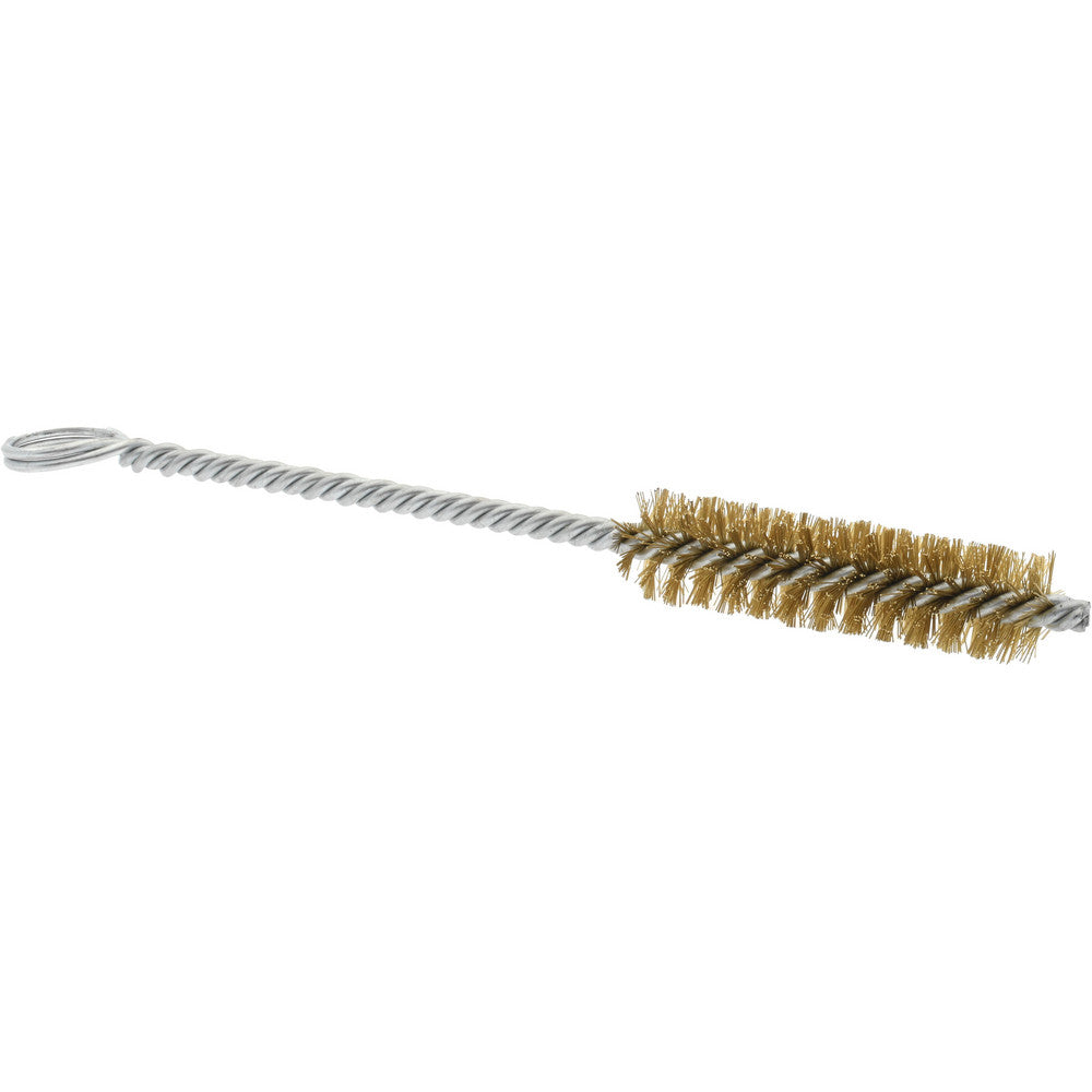 THE MILL-ROSE COMPANY 09-230807 2" Long x 1/2" Diam Brass Twisted Wire Bristle Brush