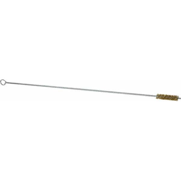THE MILL-ROSE COMPANY 09-230818 2" Long x 1/2" Diam Brass Twisted Wire Bristle Brush