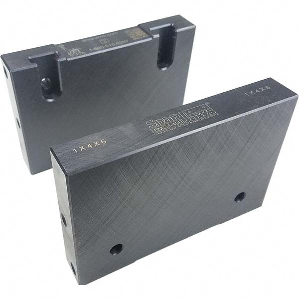 Snap Jaws 6MSJ-400 Vise Jaw 6.00" Wide, 4" High, 1.0000" Thick, Flat