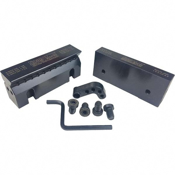 Snap Jaws 6RHJ-150 Vise Jaw 6.00" Wide, 1-1/8" High, 0.1250" Thick, V-Groove
