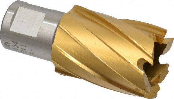 Hougen 12634 Annular Cutter 1-1/16" Dia, 1" Depth of Cut, High Speed Steel
