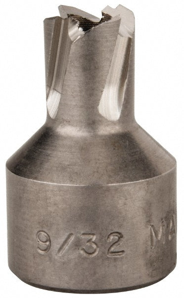 Hougen 11102 Annular Cutter 9/32" Dia, 1/4" Depth of Cut, High Speed Steel