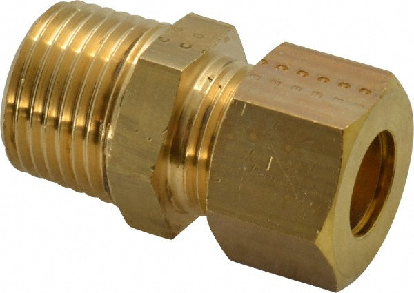 Legris 0105 12 21 Compression Tube Connector 1/2" Thread, Compression x MBSPT