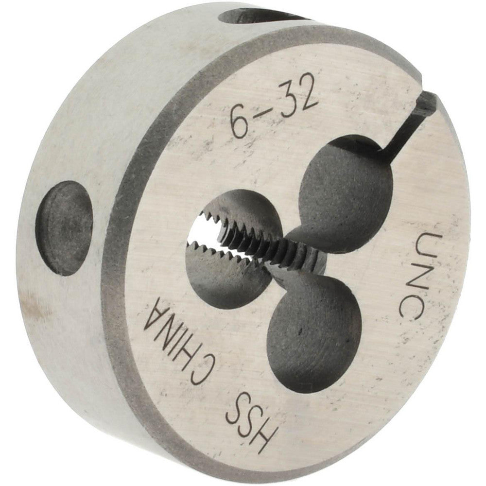 Value Collection 314-1122 Round Die #6-32, 1" OD, High Speed Steel