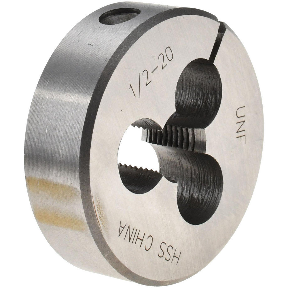 Value Collection 314-1358 Round Die 1/2-20, 2" OD, High Speed Steel
