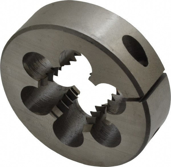 Value Collection 314-1480 Round Die 1-1/8-7, 2-1/2" OD, High Speed Steel