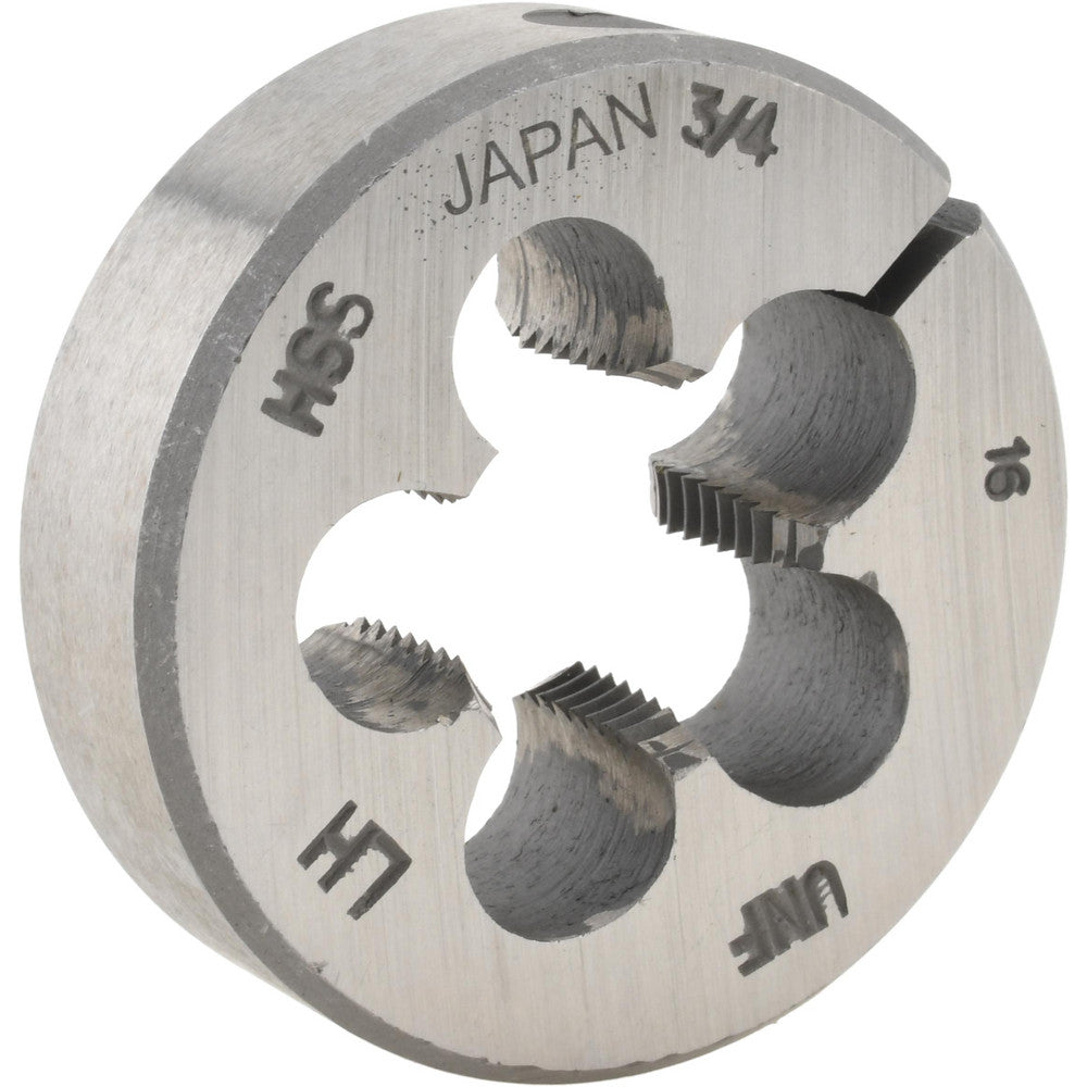 Value Collection 314-4372 Round Die 3/4-16, 2" OD, High Speed Steel
