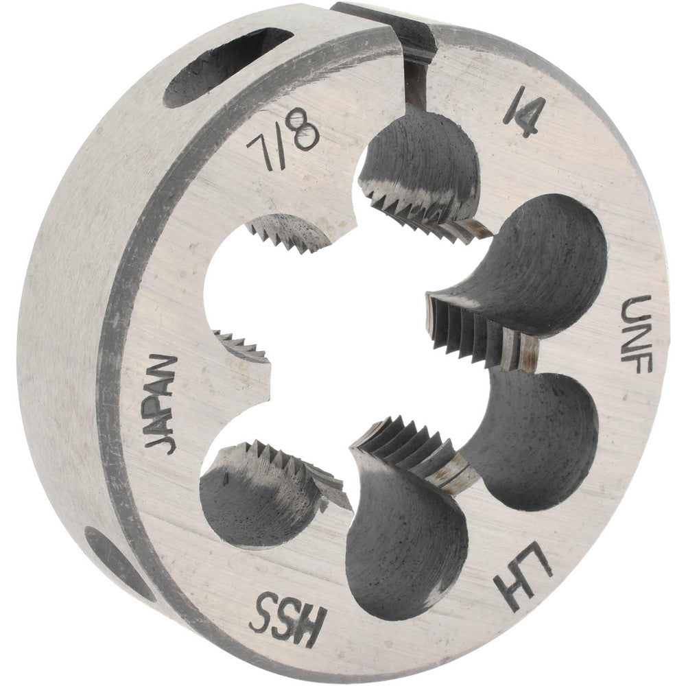 Value Collection 314-4376 Round Die 7/8-14, 2" OD, High Speed Steel