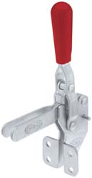 De-Sta-Co 91090 Manual Hold-Down Toggle Clamp Vertical, 385 lb Capacity, U-Bar, Front Flanged Base