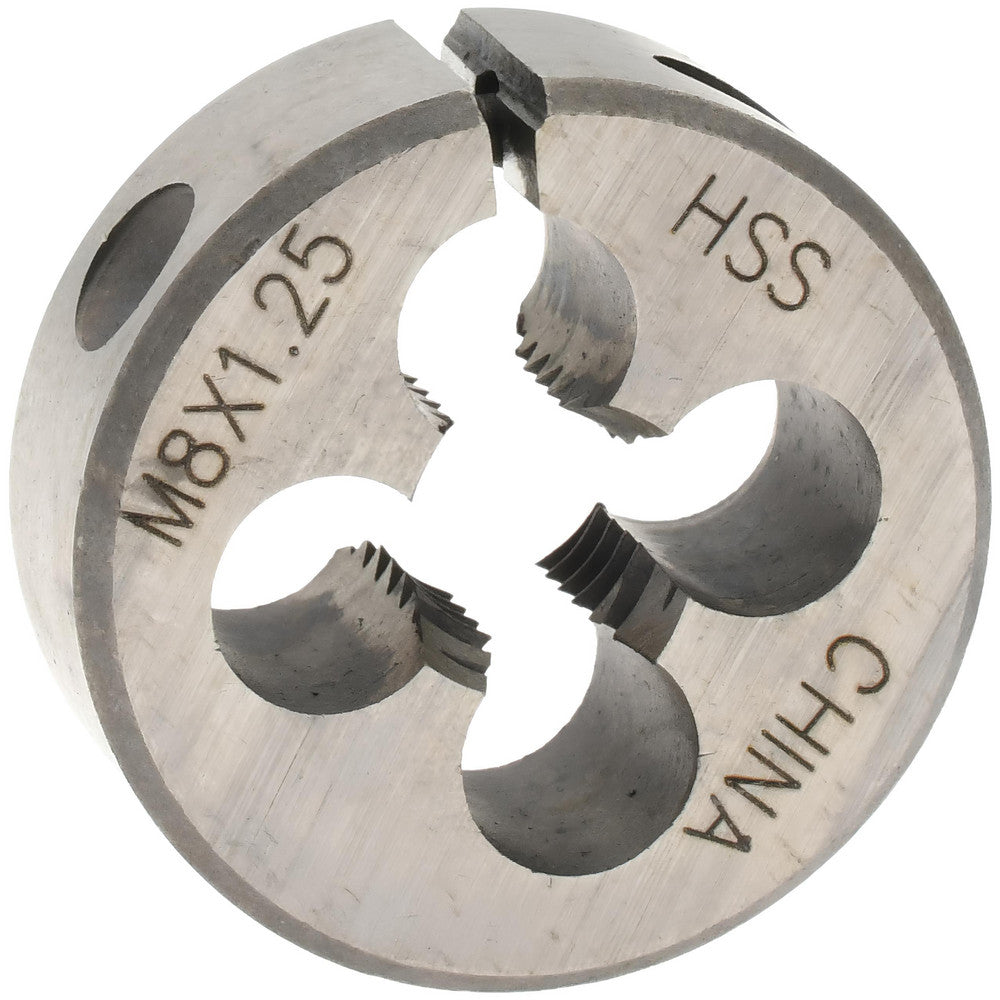 Value Collection 314-1646 Round Die M8x1.25, 1" OD, High Speed Steel