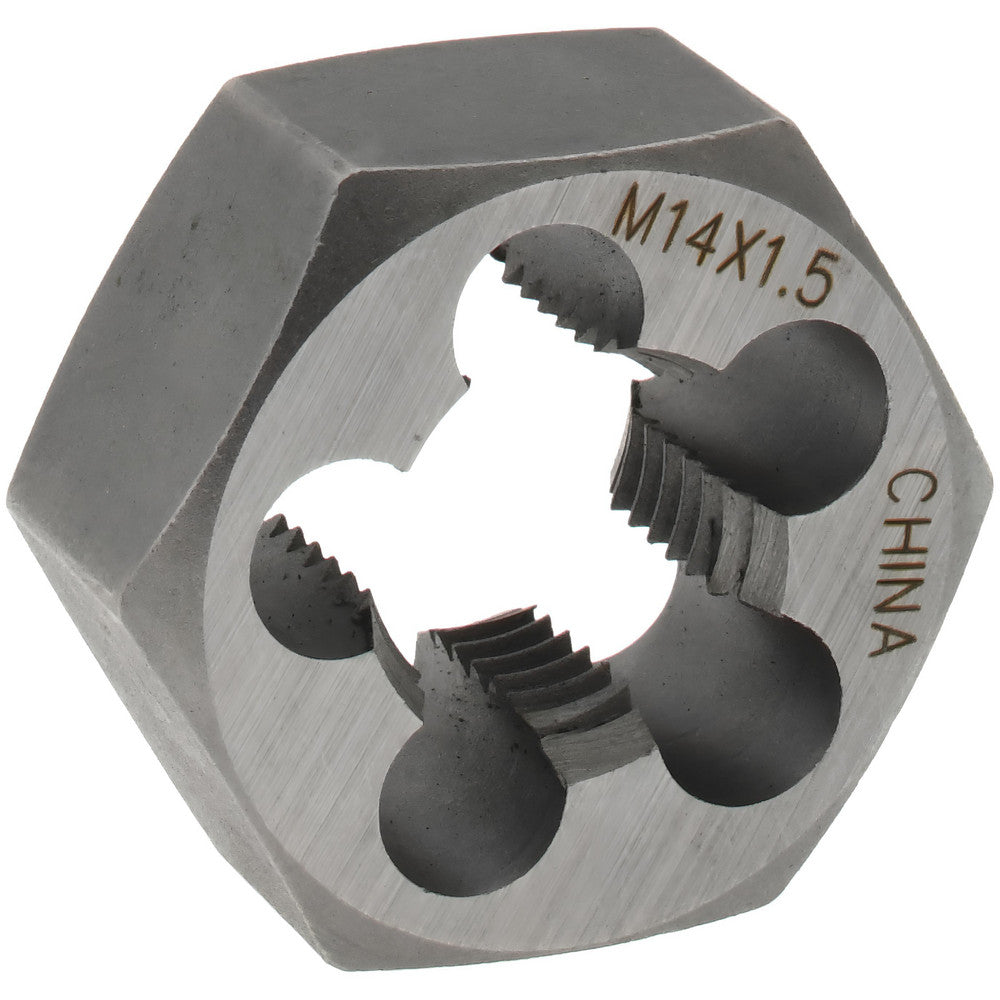 Value Collection 364-0143 Hex Rethreading Die M14x1.5, Right Hand, Carbon Steel