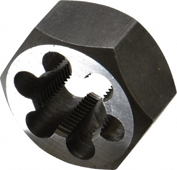Value Collection 364-0222 Hex Rethreading Die M22x1.5, Right Hand, Carbon Steel