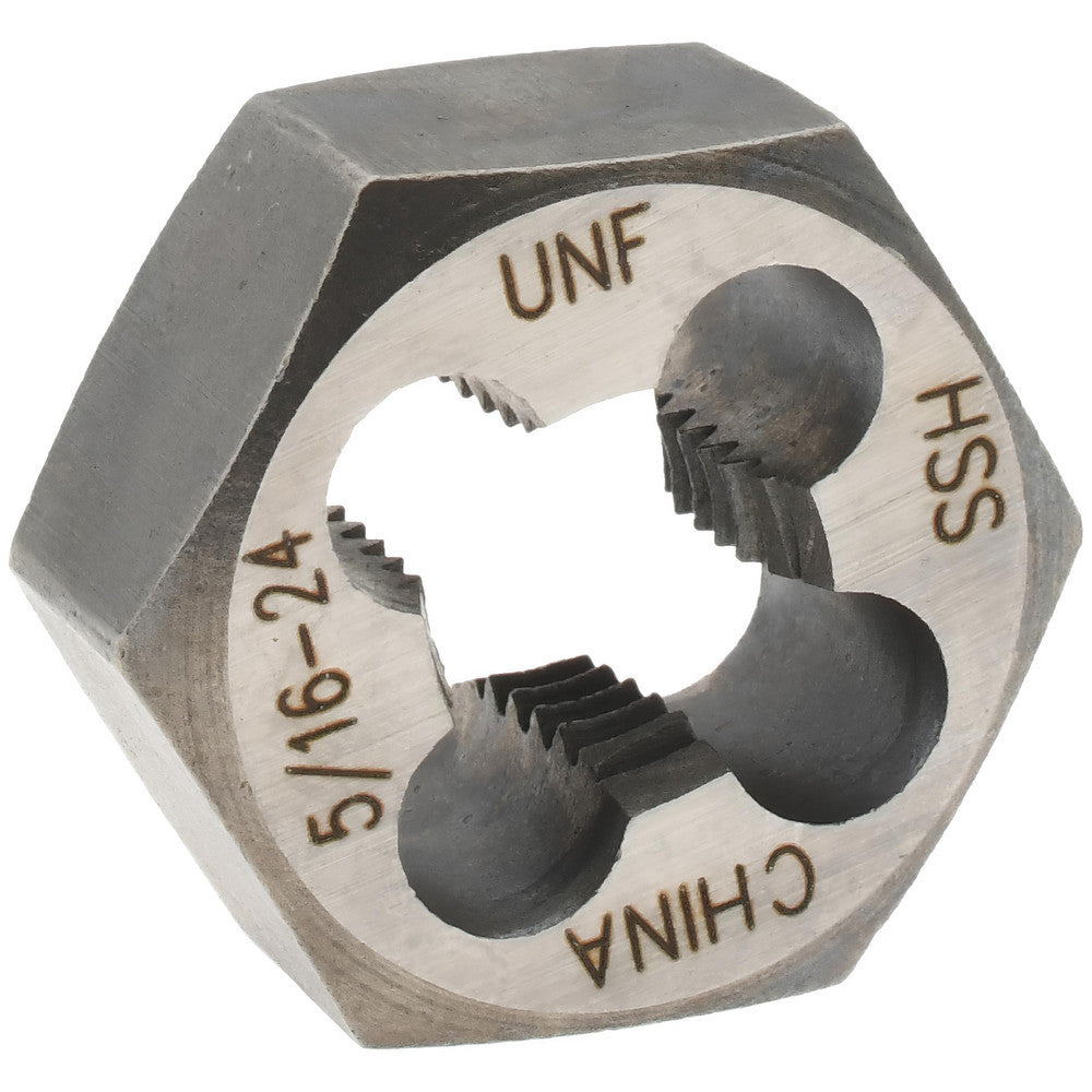 Value Collection 367-0202 Hex Rethreading Die 5/16-24, Right Hand, High-Speed Steel