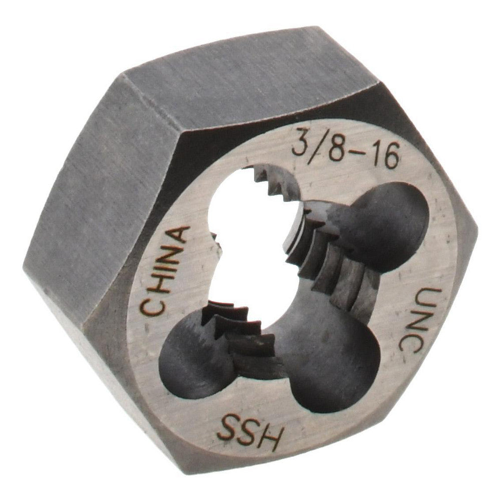 Value Collection 367-0241 Hex Rethreading Die 3/8-16, Right Hand, High-Speed Steel