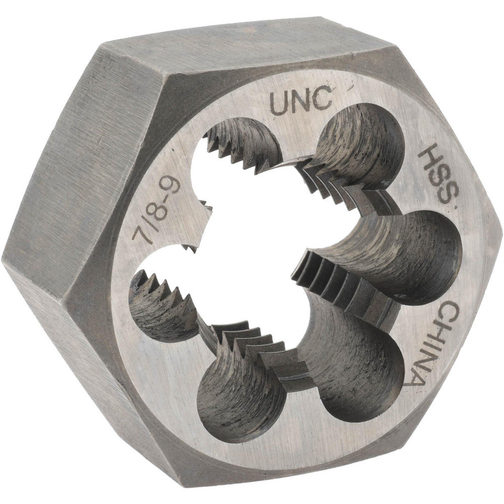 Value Collection 367-0561 Hex Rethreading Die 7/8-9, Right Hand, High-Speed Steel