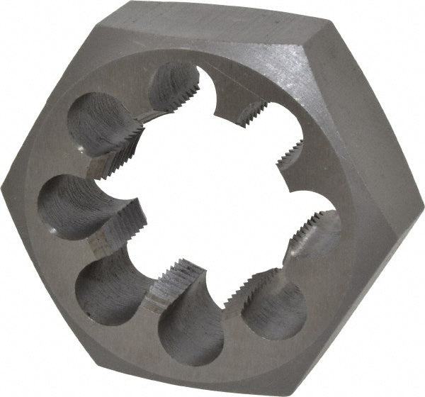 Value Collection 367-1322 Hex Rethreading Die 1-1/2 - 12, 1" Thick, Right Hand, High-Speed Steel