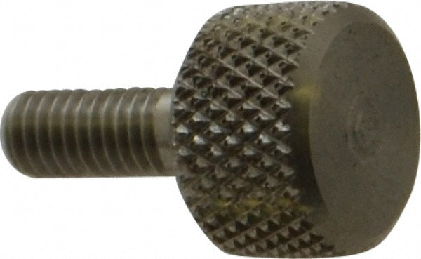 Morton Machine Works 4111 303 Stainless Steel Thumb Screw M3 x 0.5, Knurled Head