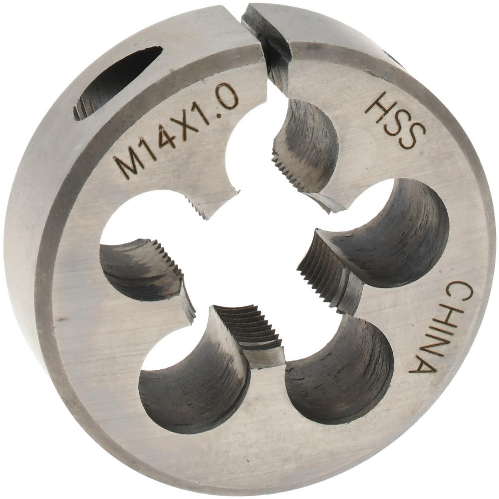 Value Collection 314-1728 Round Die M14x1, High Speed Steel