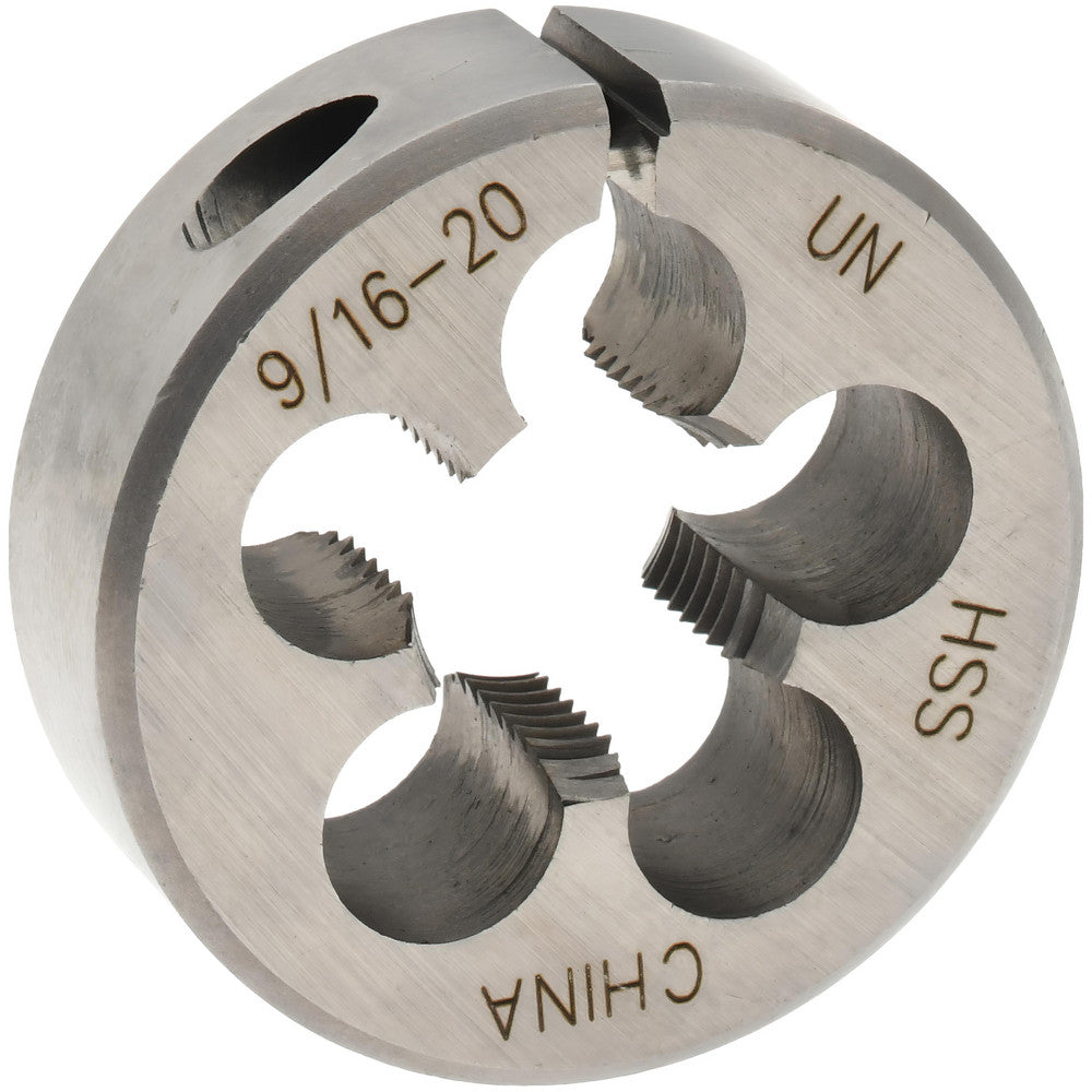 Value Collection 315-1241 Round Die 9/16-20, High Speed Steel