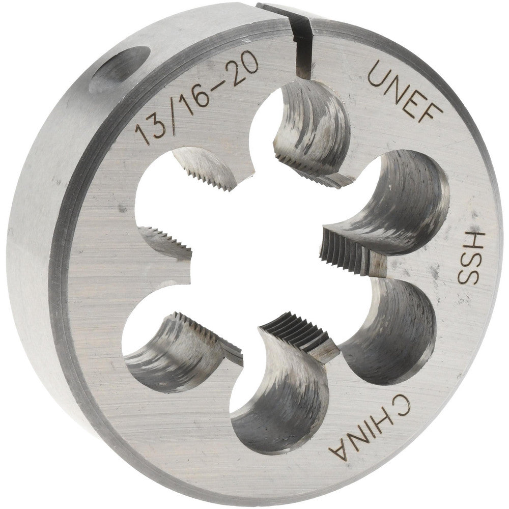 Value Collection 315-1314 Round Die 13/16-20, 2" OD, High Speed Steel