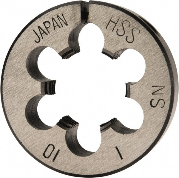 Value Collection 315-1340 Round Die 1-10, 2" OD, High Speed Steel