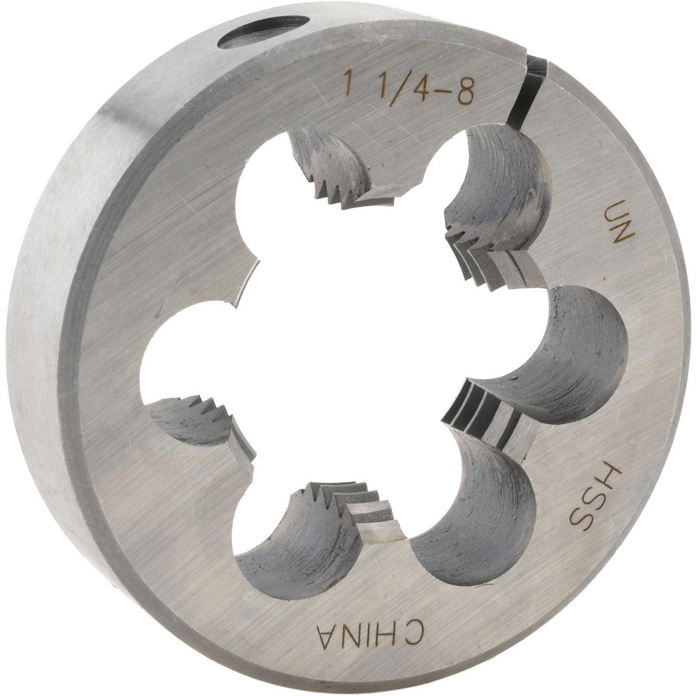 Value Collection 84046423 Round Die 1-1/4-8, High Speed Steel