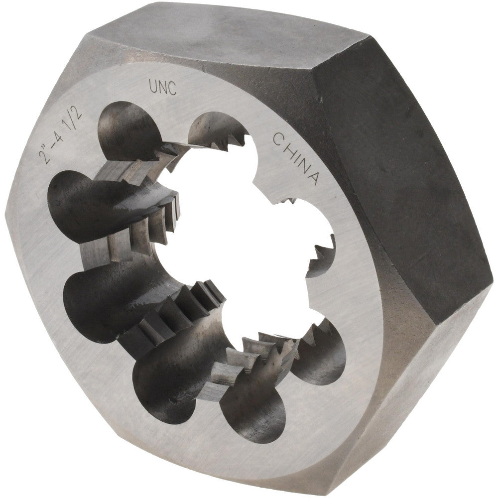 Value Collection 365-2004 Hex Rethreading Die 2-4-1/2, Right Hand, Carbon Steel