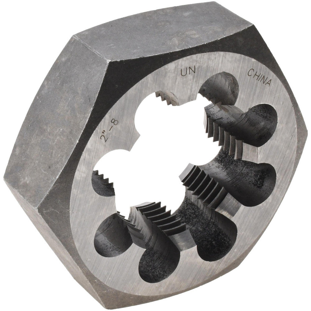 Value Collection 365-2005 Hex Rethreading Die 2-8, Right Hand, Carbon Steel