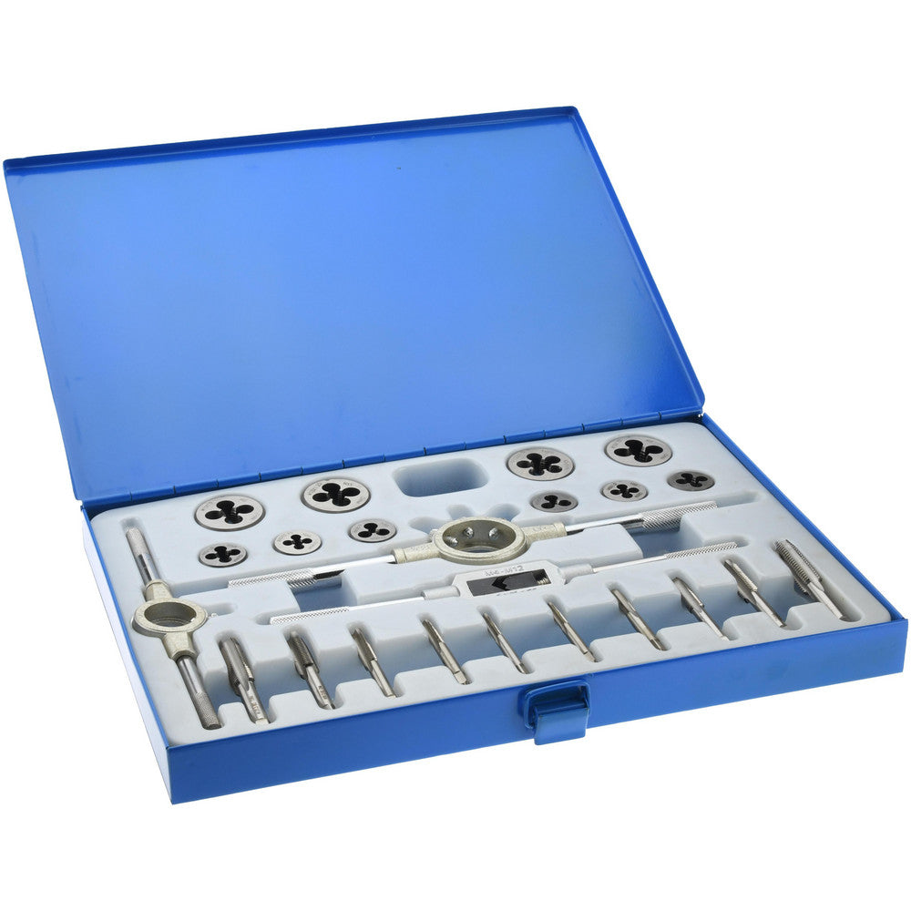 Value Collection CCT1597 Tap & Die Set M5 x 0.8 to M12 x 1.75 Taps, Metric Coarse & Metric Fine