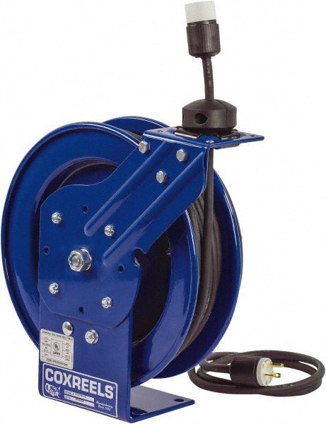 CoxReels PC13-5012-A Cord & Cable Reel 12 AWG, 50' Long, Outlet End
