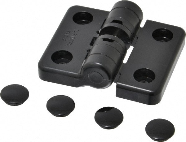 Sugatsune HG-YJ50BL Detent Hinge 2-3/8" Wide, 5/16" Thick, 4 Mounting Holes