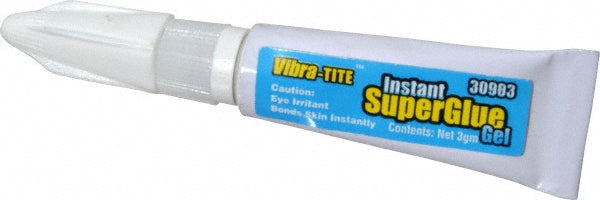 Vibra-Tite 30903 Adhesive Glue 0.11 oz Tube, Clear