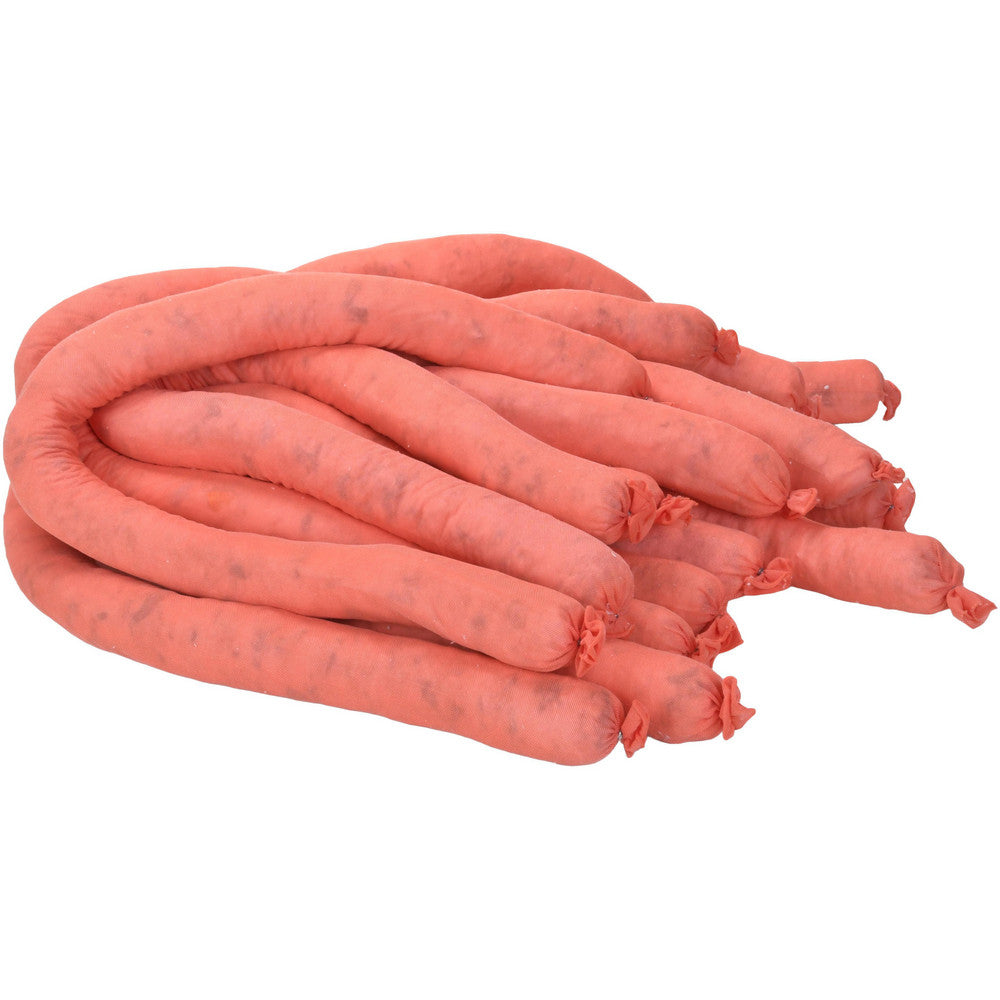 PRO-SAFE CEP-HAZSOC12 Sock Chemical & Hazmat, 3" Dia, 4' OAL, 14 gal Absorption, Polypropylene