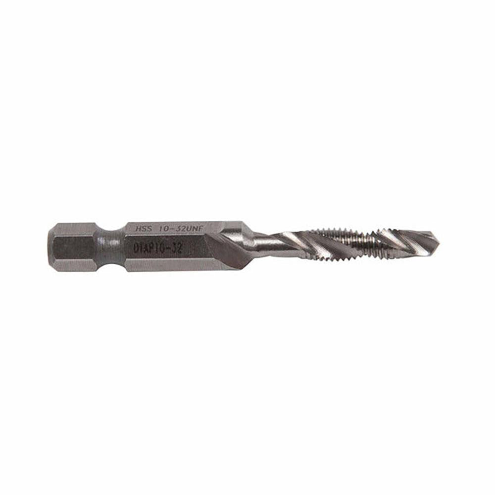 Greenlee DTAP10-32 Combination Drill Tap #10-32, 2B, 2 Flutes, High Speed Steel