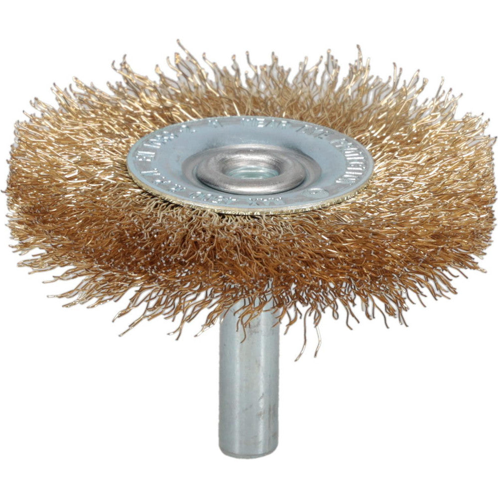 Value Collection S04065199 Wheel Brush 2" Wheel Dia, 9/32" Face Width, 0.0080" Wire Dia, Crimped
