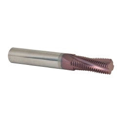Carmex MT0500D1216UN Helical Flute Thread Mill 3/4-16, Internal, 4 Flute, 0.5000" Shank Dia, Solid Carbide
