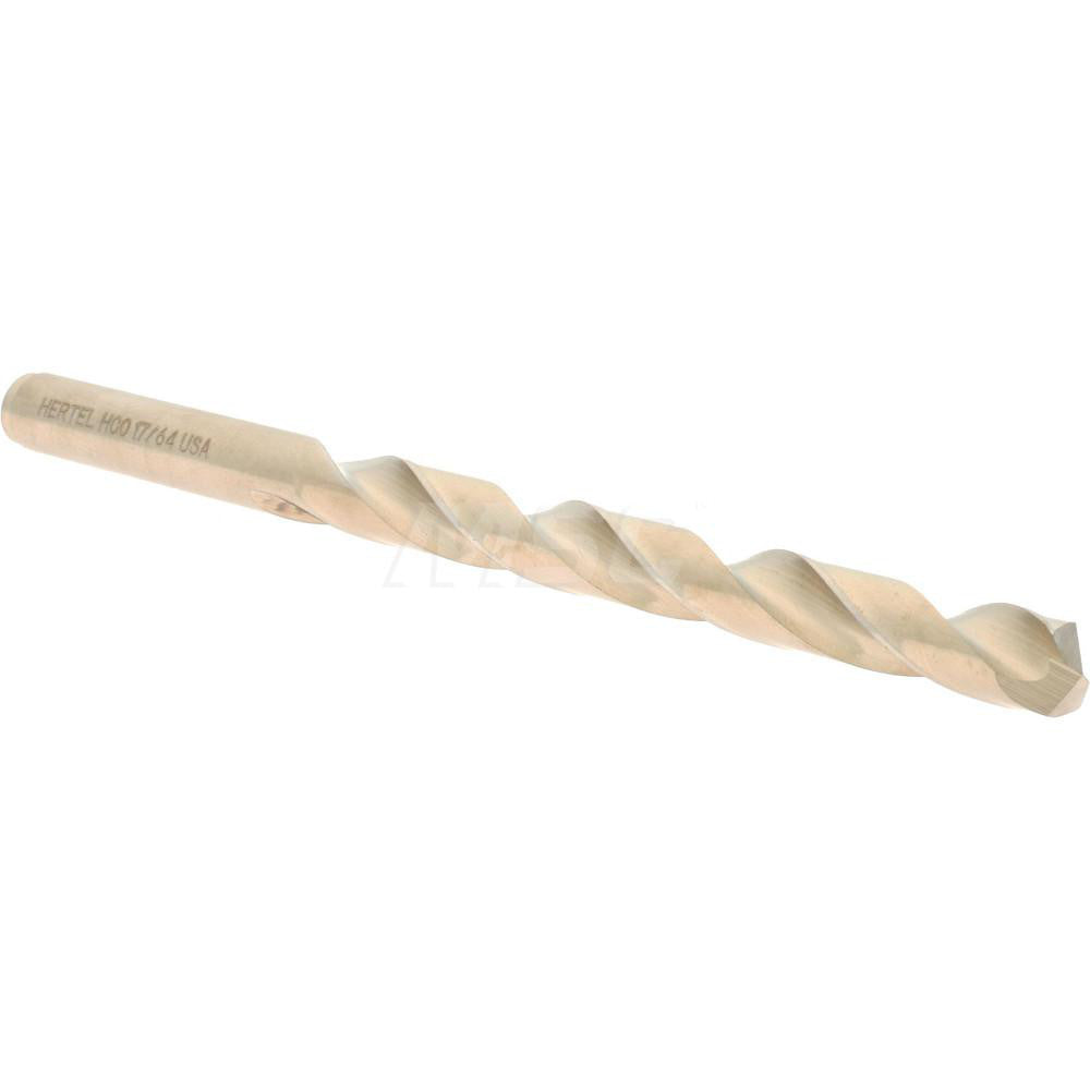 Hertel 04138327 Jobber Length Drill Bit 17/64" (0.2656) Dia, 135 deg, Cobalt