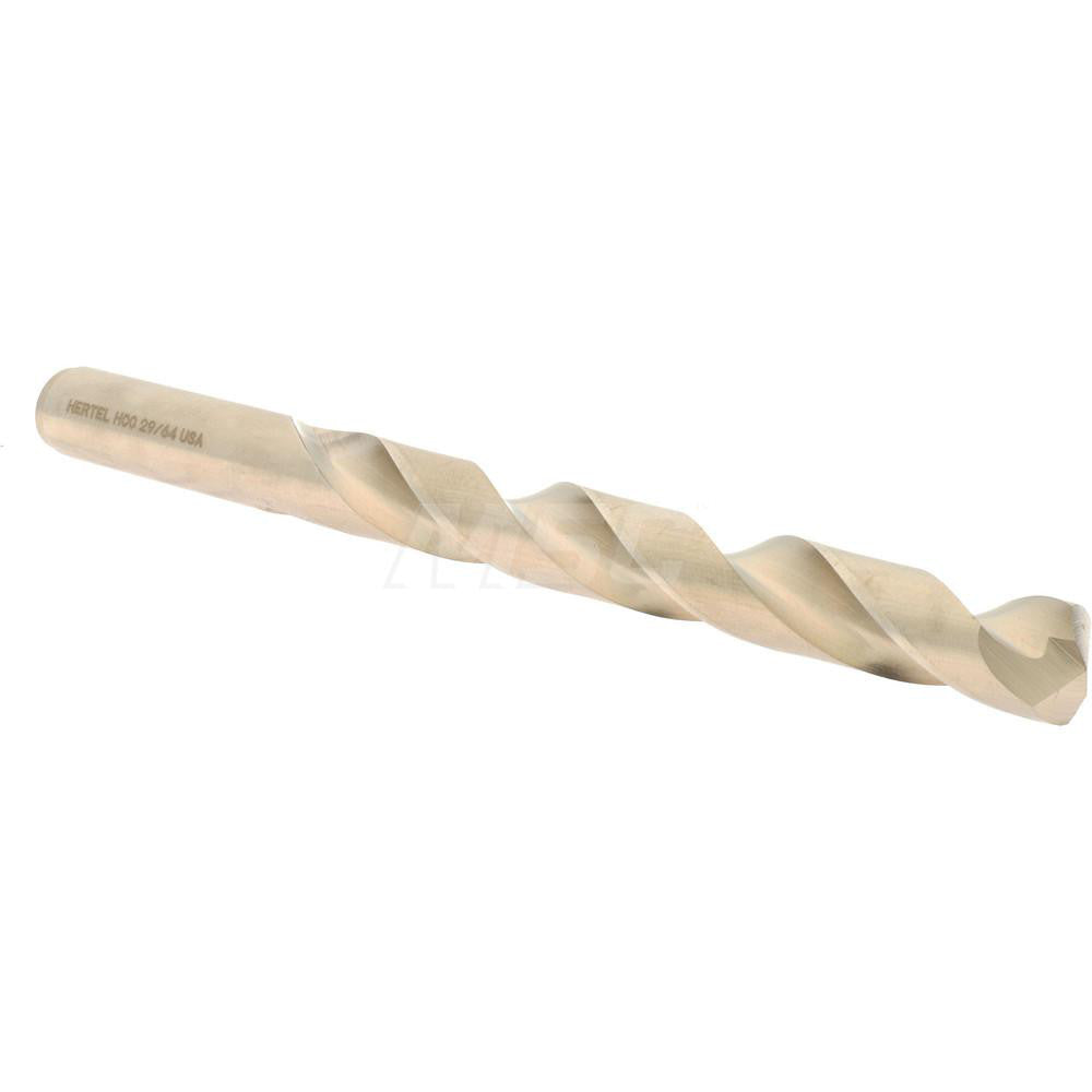 Hertel 04138442 Jobber Length Drill Bit 29/64" (0.4531) Dia, 135 deg, Cobalt