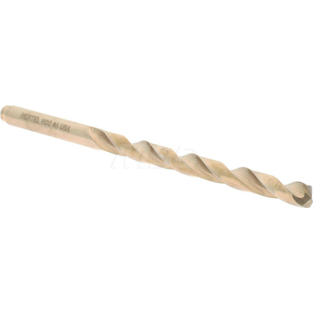 Hertel 04138533 Jobber Length Drill Bit #6 (0.2040) Dia, 135 deg, Cobalt