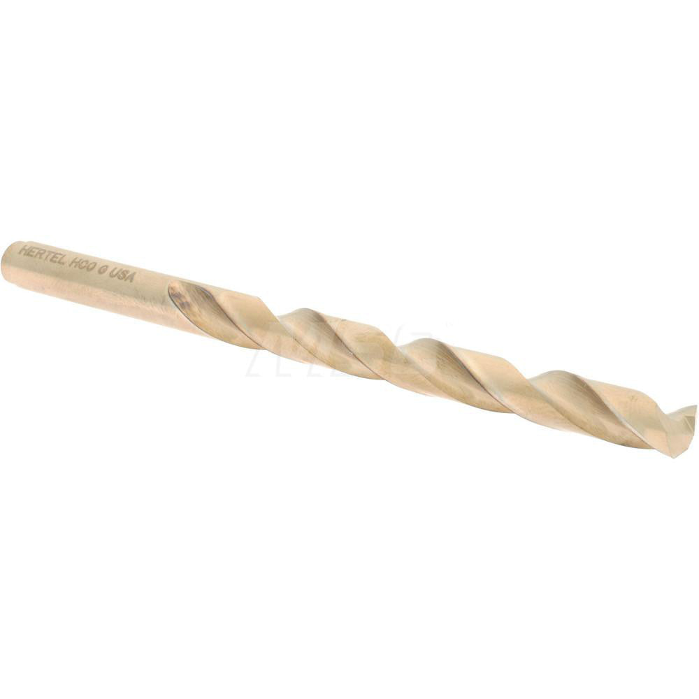 Hertel 04139341 Jobber Length Drill Bit Letter G (0.2610) Dia, 135 deg, Cobalt