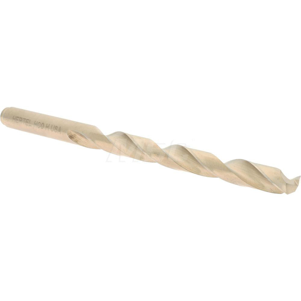 Hertel 04139358 Jobber Length Drill Bit Letter H (0.2660) Dia, 135 deg, Cobalt