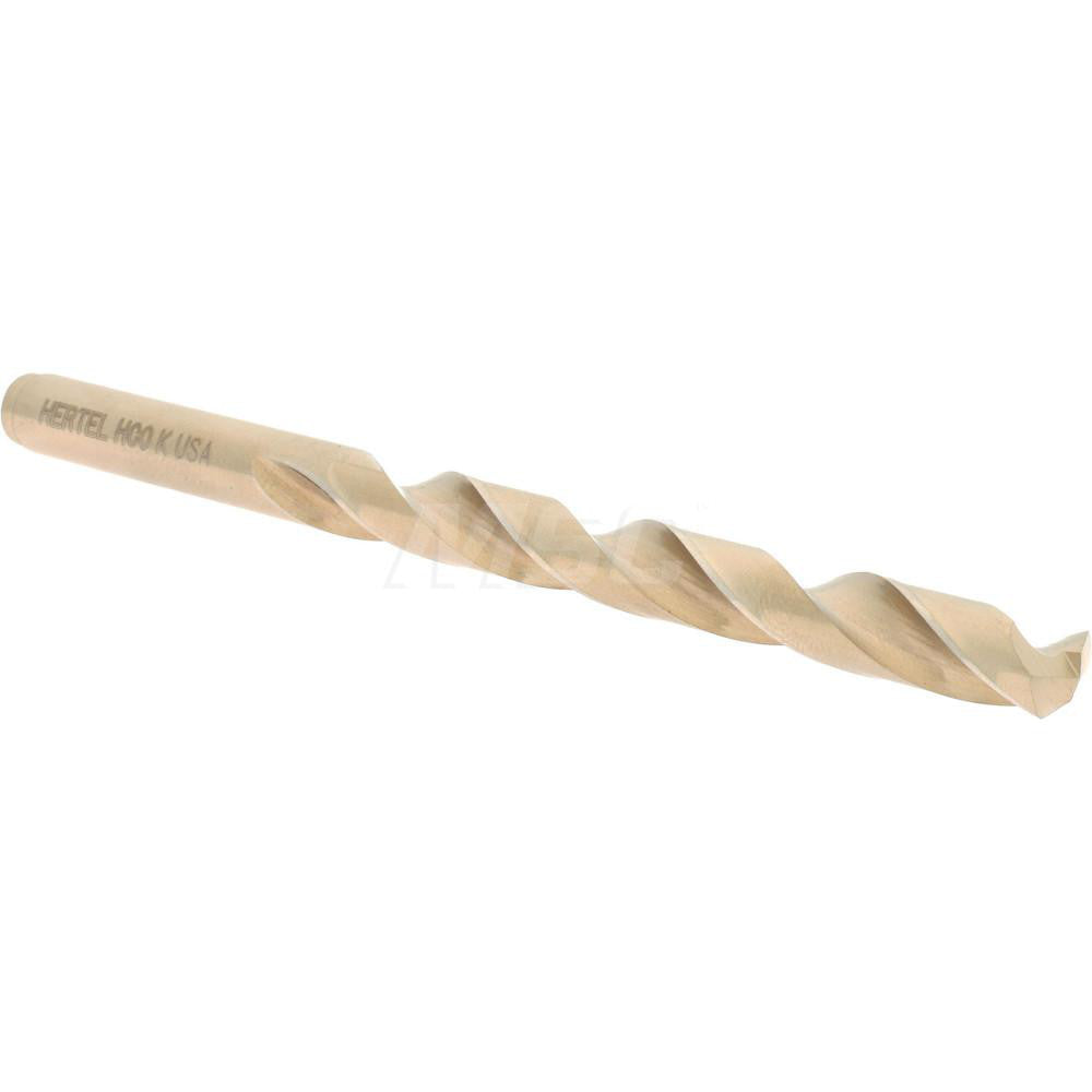 Hertel 04139382 Jobber Length Drill Bit Letter K (0.2810) Dia, 135 deg, Cobalt