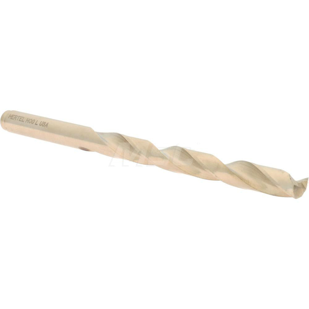 Hertel 04139390 Jobber Length Drill Bit Letter L (0.2900) Dia, 135 deg, Cobalt
