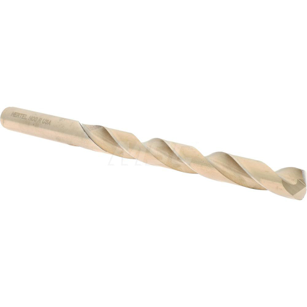 Hertel 04139457 Jobber Length Drill Bit Letter R (0.3390) Dia, 135 deg, Cobalt