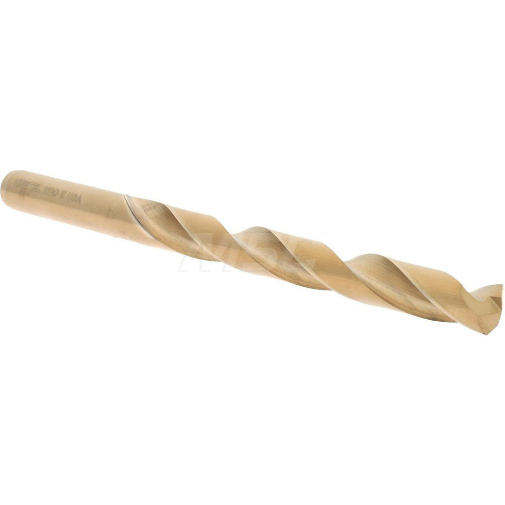 Hertel 04139507 Jobber Length Drill Bit Letter W (0.3860) Dia, 135 deg, Cobalt