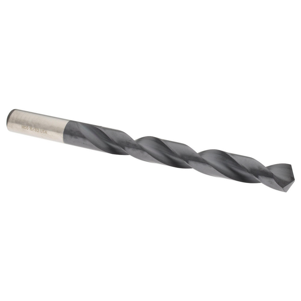 Hertel 4139812 Jobber Length Drill Bit 15/32" (0.4688) Dia, 135 deg, Cobalt