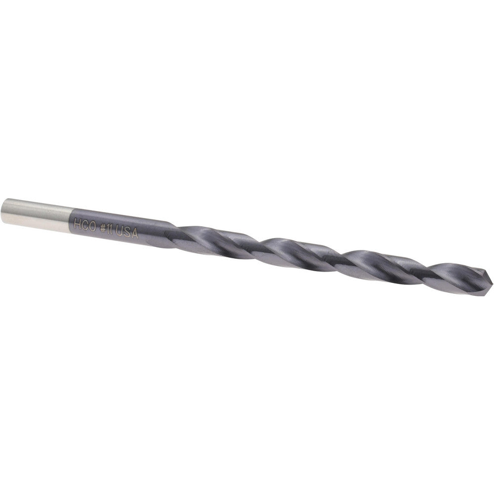 Hertel 4140059 Jobber Length Drill Bit #11 (0.1910) Dia, 135 deg, Cobalt